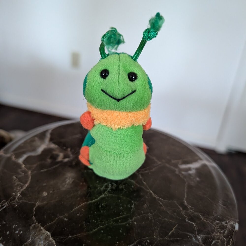 Trudi Caterpillar Keychain Plush Vintage